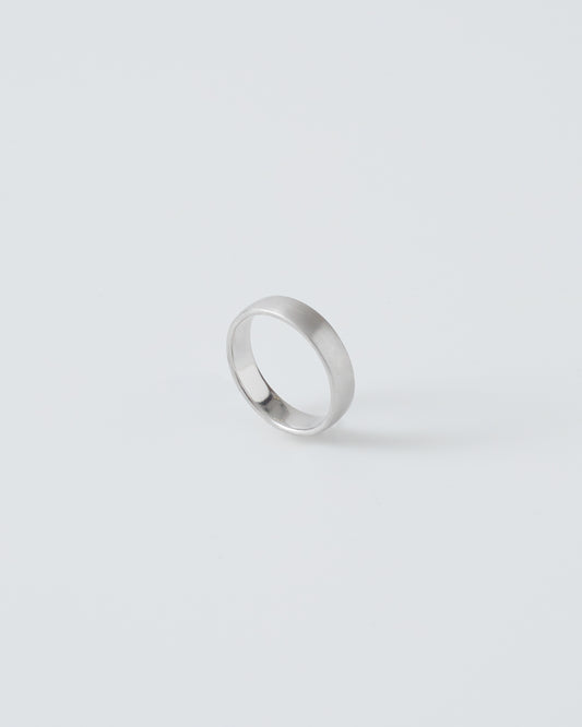 plain silver ring