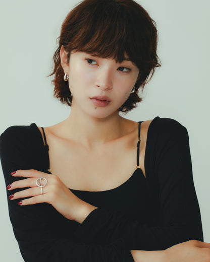 hoop earrings