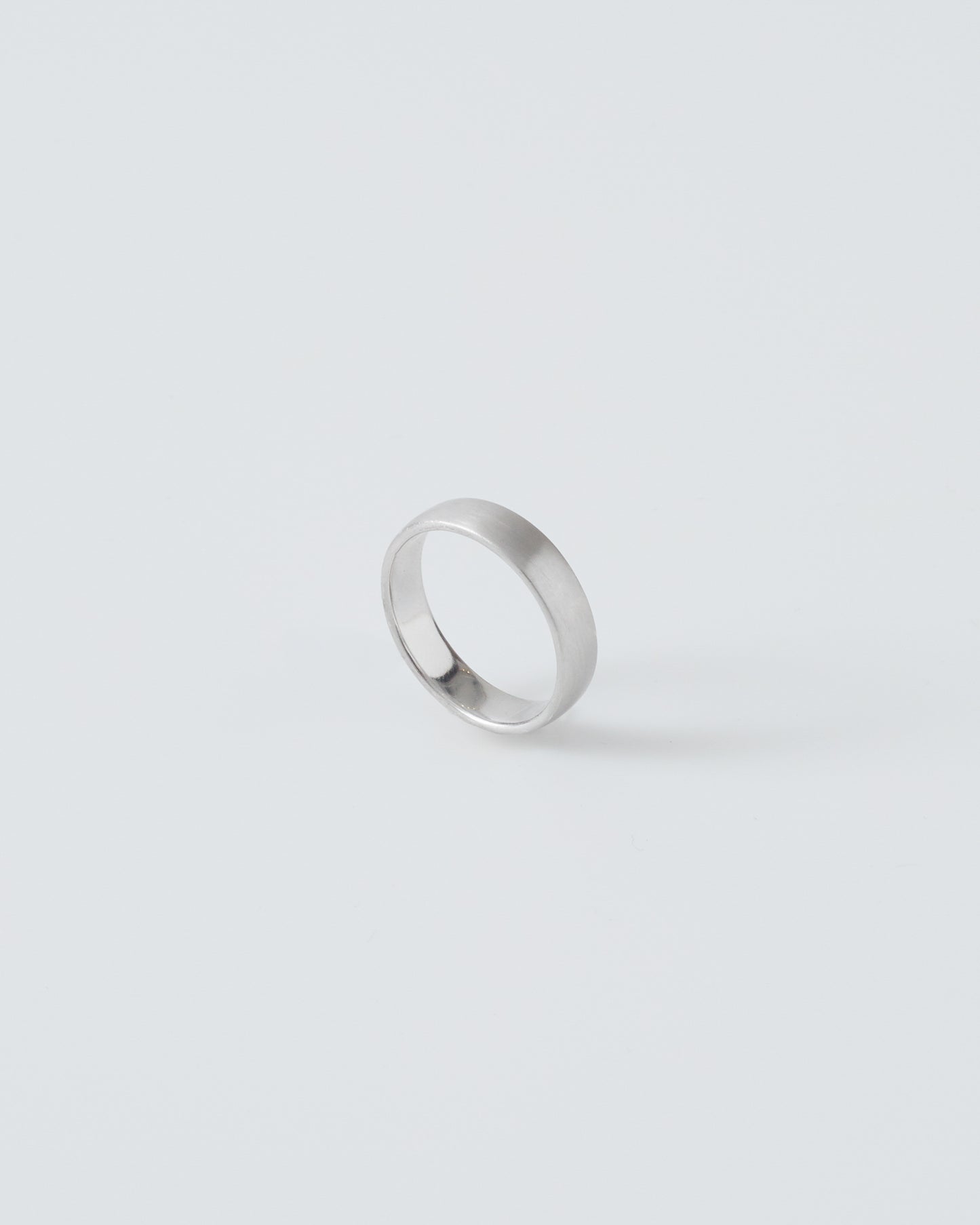 plain silver ring