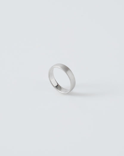 plain silver ring
