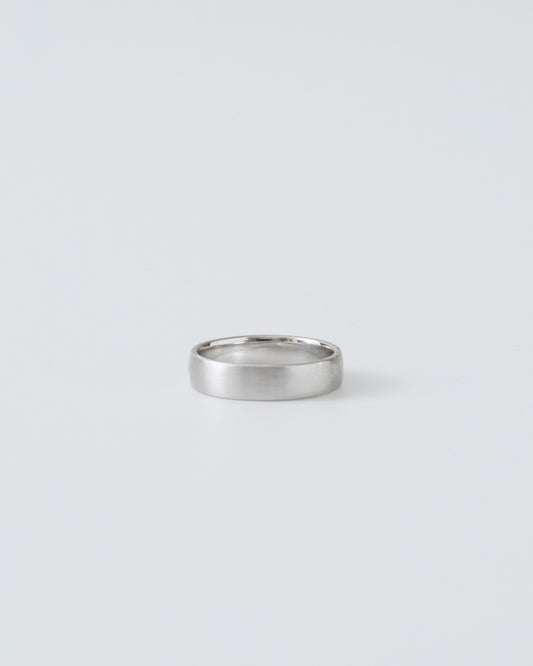 plain silver ring