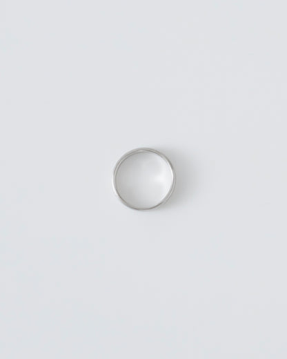 plain silver ring